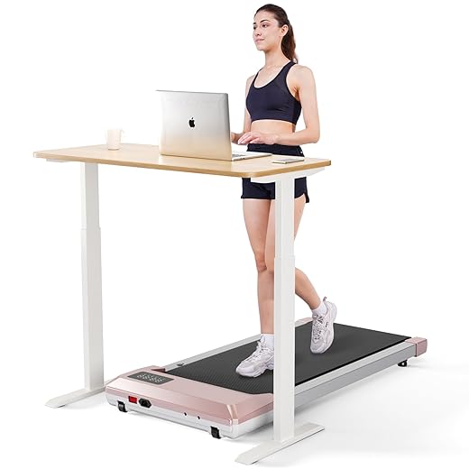 Compact Knee-Protective Treadmill