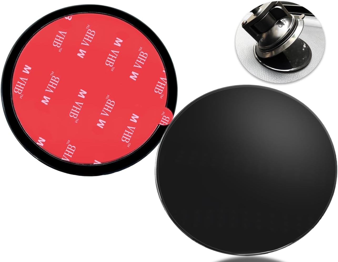 2.87 inch (70 mm) Dashboard Mount Disc 3M VHB Strong