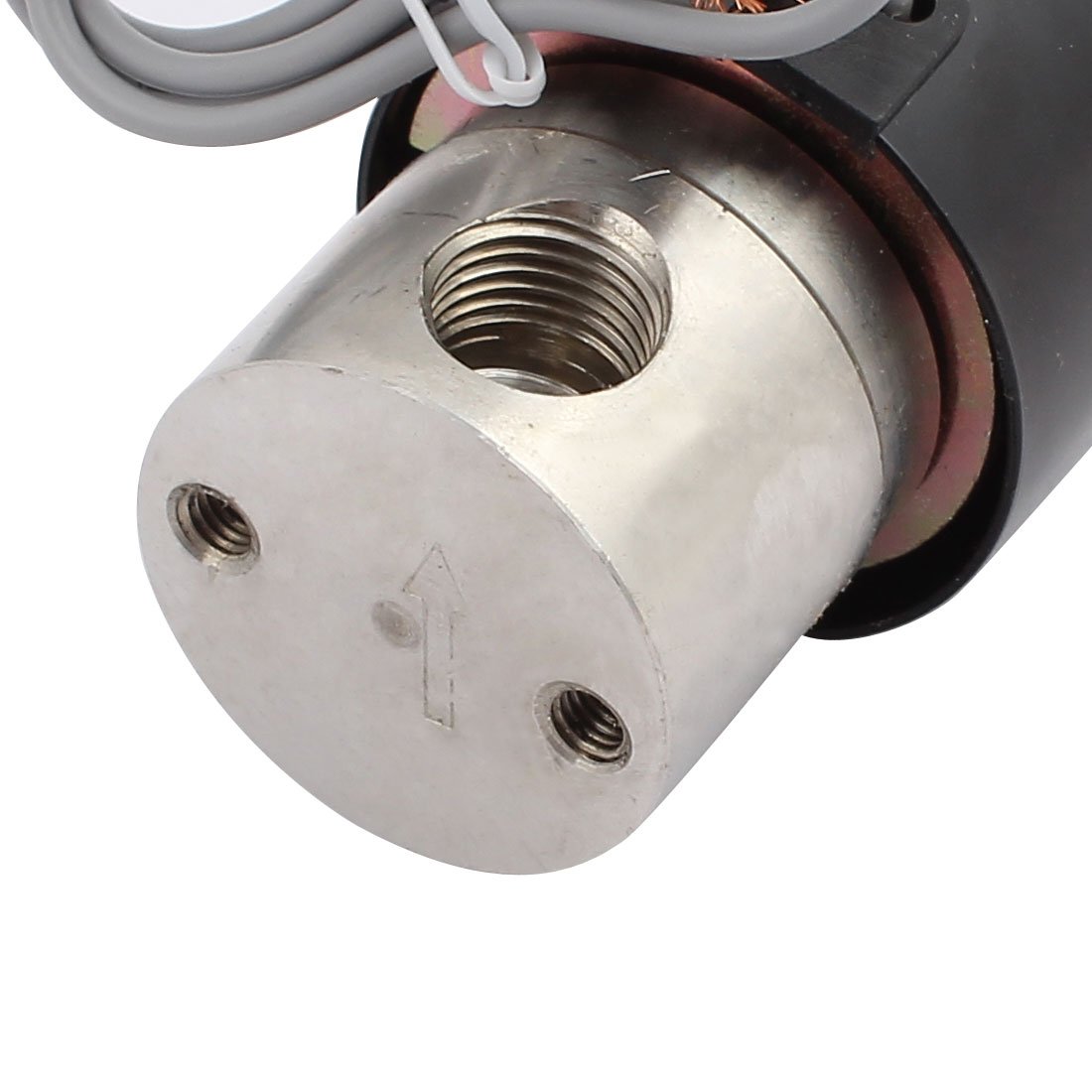 Válvula Solenoide Agua/Aire 2W025-08B - 24V DC, Rosca 1/8", Normalmente Cerrada, Latón