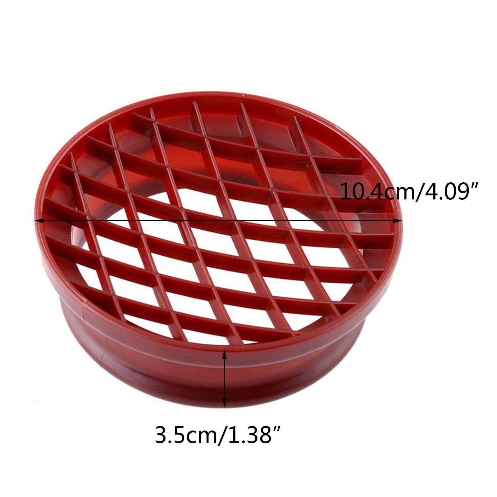 Leimezsty Pineapple Cake Mold Bread Stamps Plastic Lattice Press Bun Cake Molds Pastry DIY Baking Tool