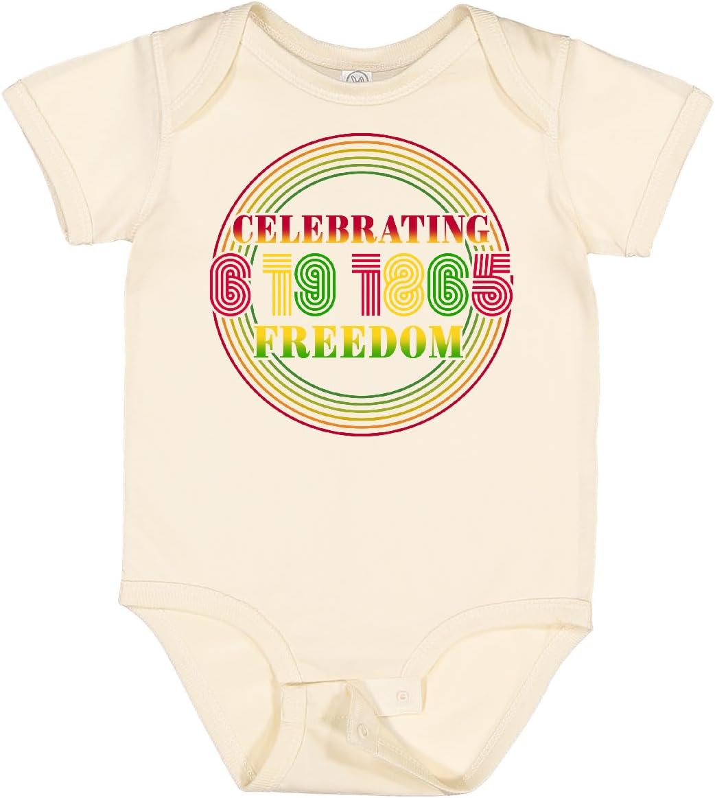 inktastic Celebrating Juneteenth-6-19-1865 Baby Bodysuit