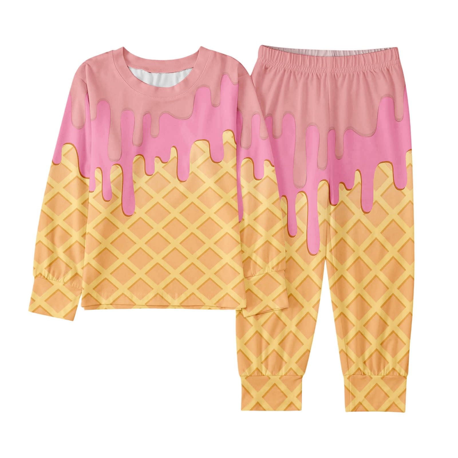 Générique Ensemble Pyjama Garcon 2 Pièces, Ensembles pour garçons 2 à 9 Ans Tenue décontractée Manches Longues vêtements Confortables Jeu Quotidien soirée Assortis Mode Enfant