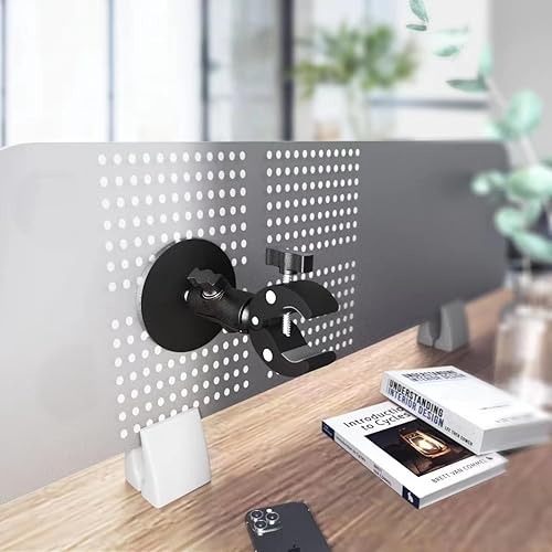 Miniatura 4 de Soporte de palo para selfie para automóvil, soporte magnético de abrazadera de súper cámara con brazo de enchufe doble para kit de coche para GoPro