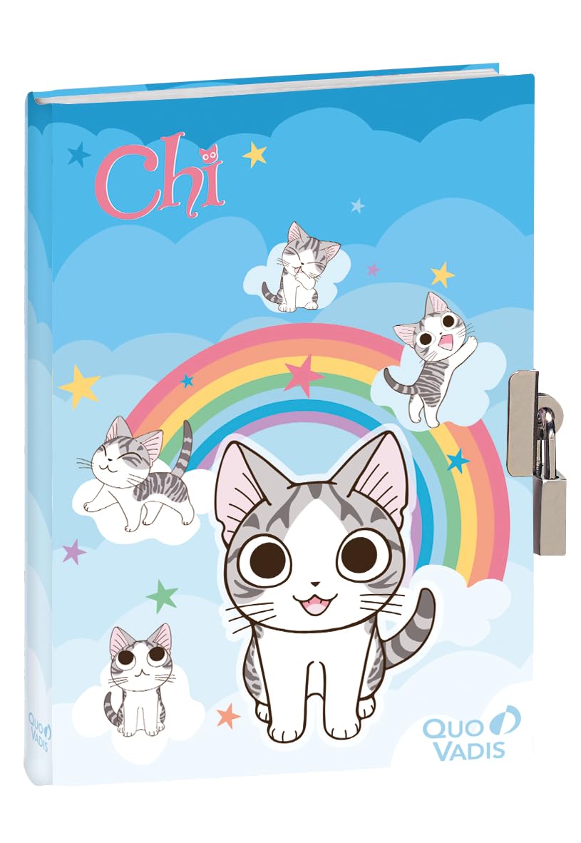QUO VADIS - Diary - Chi - Multicoloured - 12 x 17 cm - Clairefontaine White Paper - Made in France