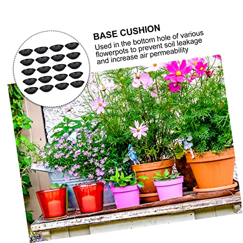 YARNOW 60 Stuks Grond Met Gaas Plastic Bonsai Pad Laten Stromen Ademende Vorm Cm Gaas Potschermen Bloem Weg Pakkingen… - Afbeelding 3