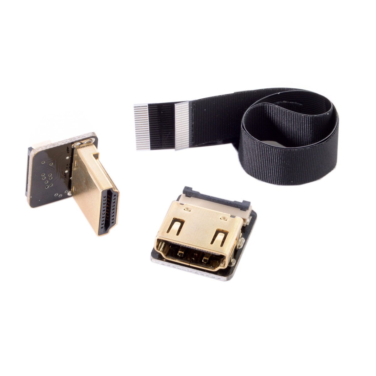 Chenyang Cavo FPV Piatto HDMI Tipo A Maschio-Maschio 0.5m – Morbido E Flessibile Per Gimbal E Fotografia Aerea Con Droni