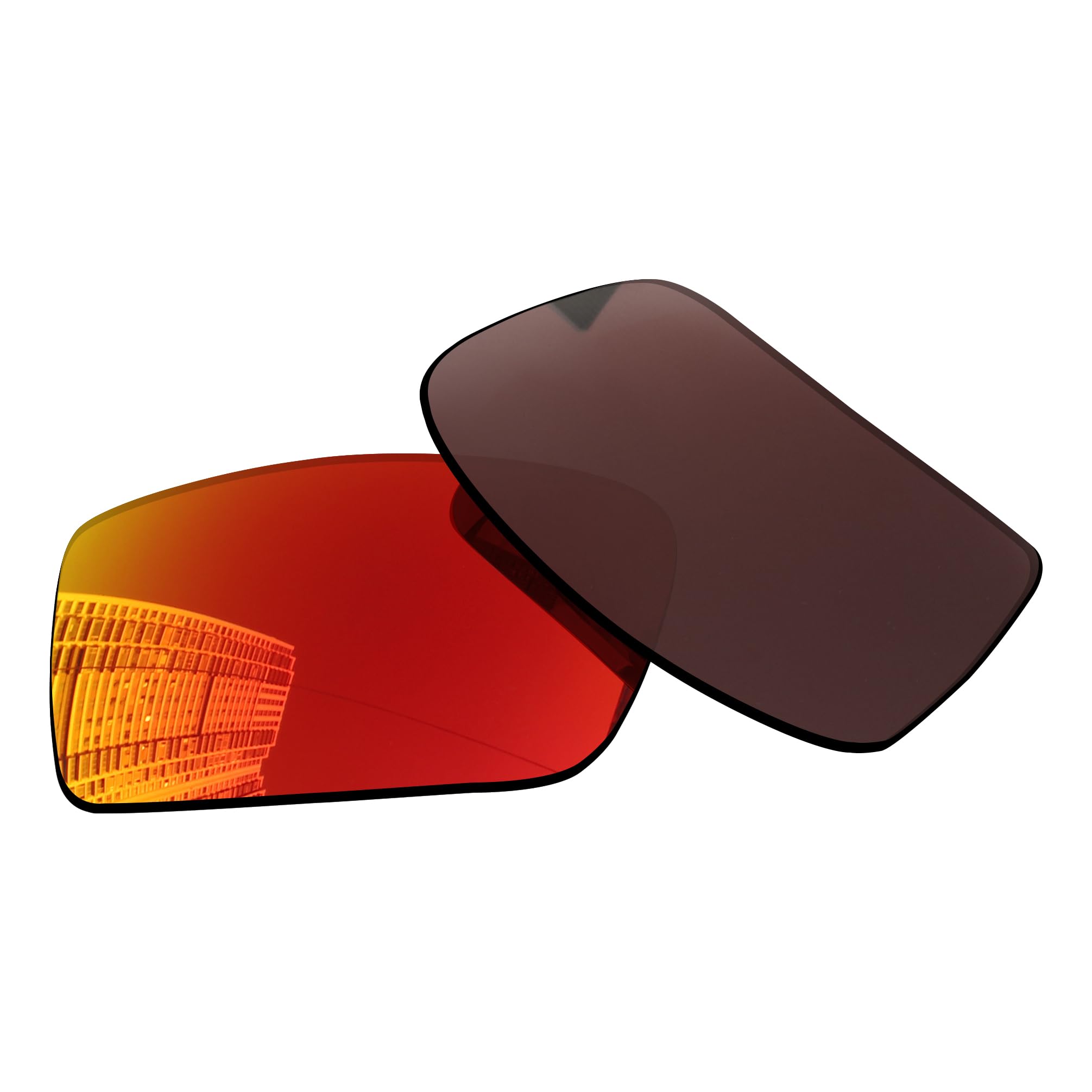 Acefrog Lot de 4 paires de verres polarisés de rechange pour lunettes de soleil Oakley Gascan OO9014 - Ajustement parfait - Incassables - Anti-rayures