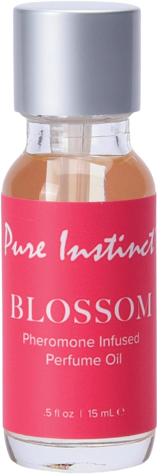 BLOSSOM The Original Pheromone Infused Essential Oil Perfume Cologne - For Her Women - TSA Ready (Dropper Bottle 0.5 Fl. Oz./15mL)