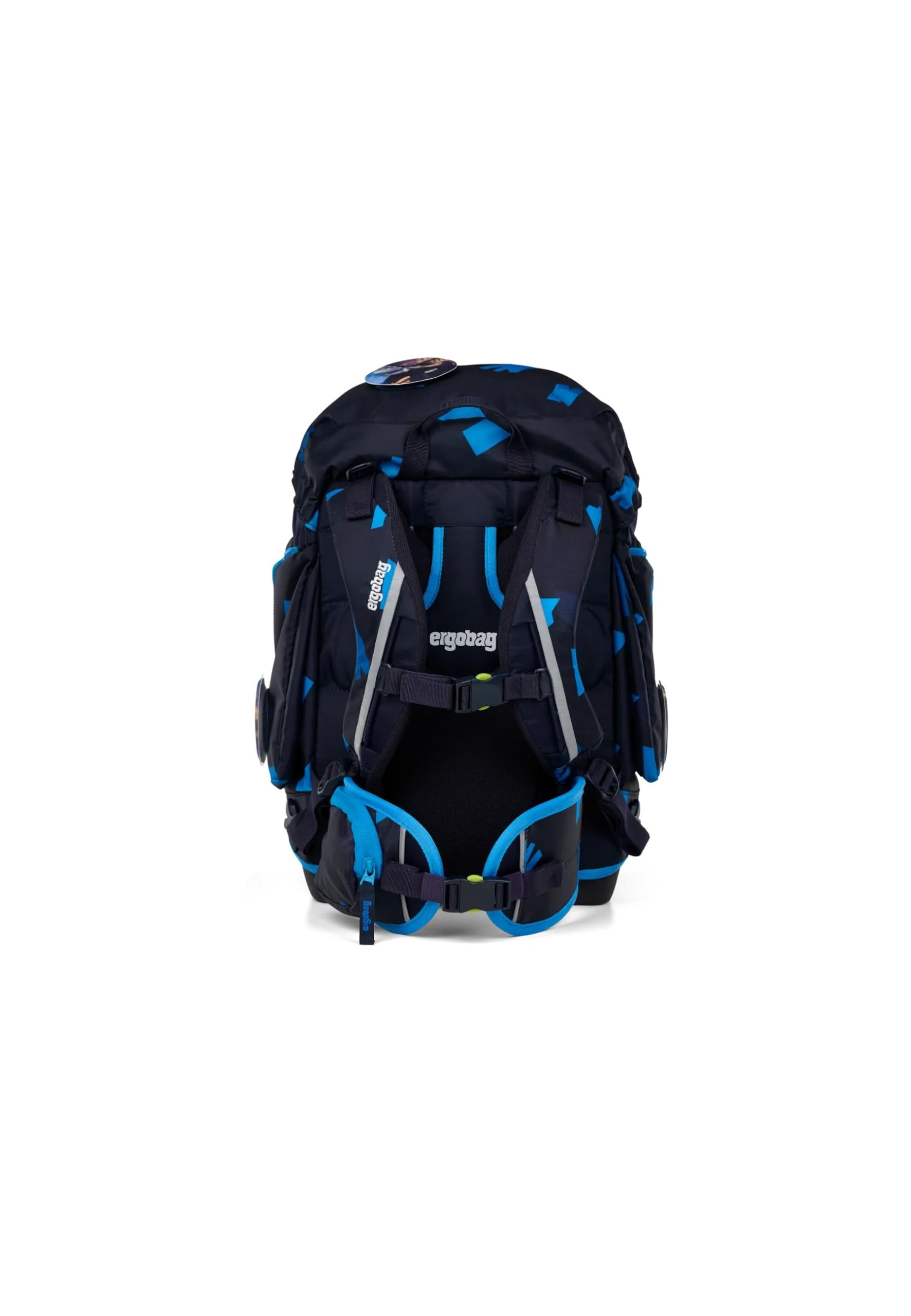 ergobag Schulranzen-Set Pack Set Bundle VerfolgBärjagd - Dunkelblau