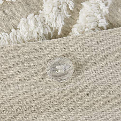 Madison Park MP12-7116 Laetitia 100% Cotton Duvet Set - Chenille Tufted Medallion Design thumb #6