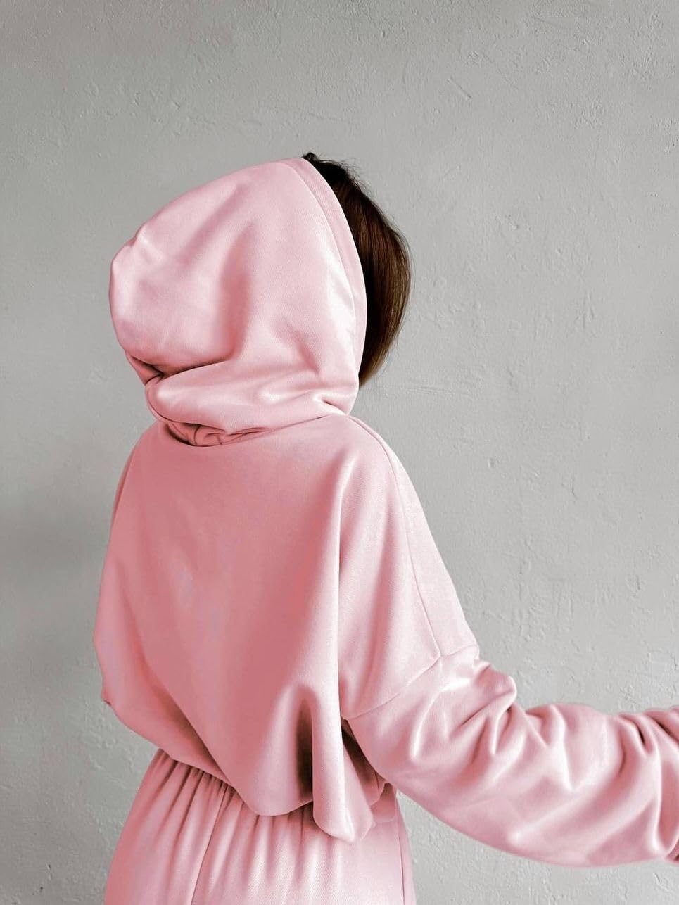Ensemble 2 pièces sport pour femme, sweat à capuche à fermeture éclair et pantalon large décontracté