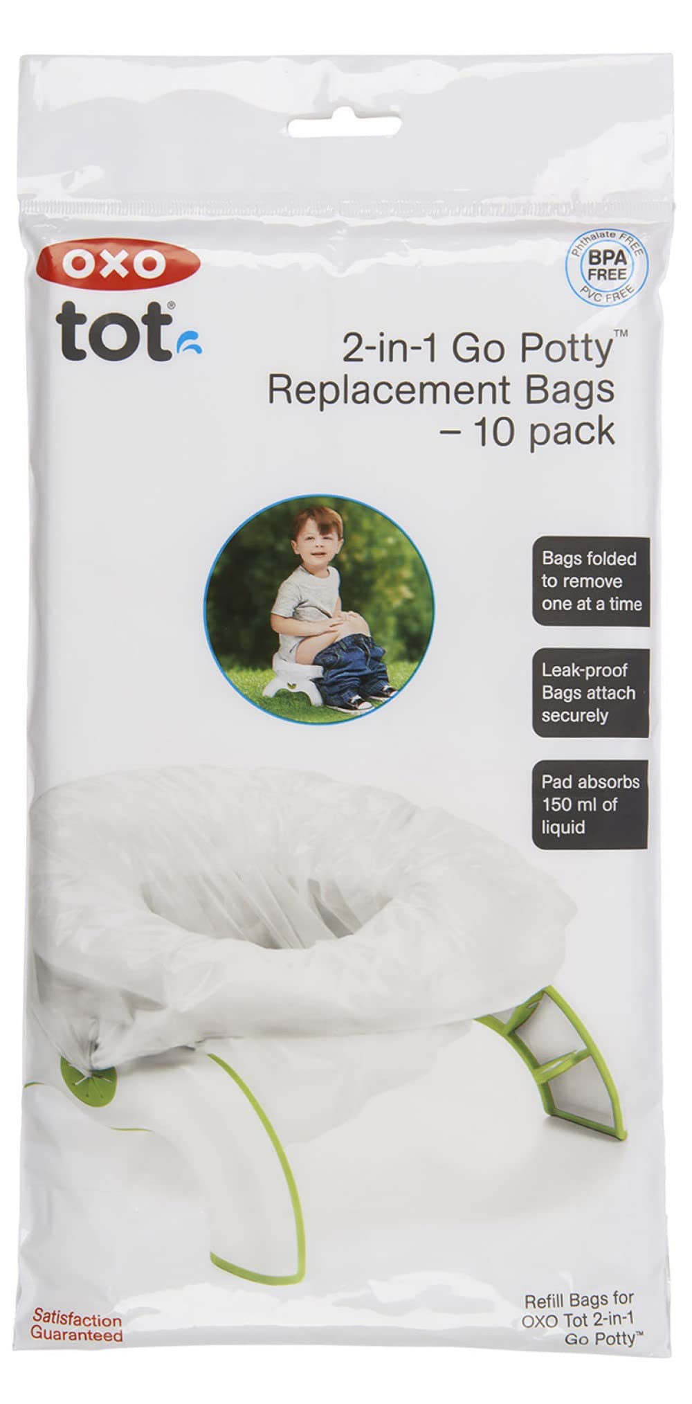 OXO Tot 2-in-1 Go Potty Refill Bags - 10 Pack