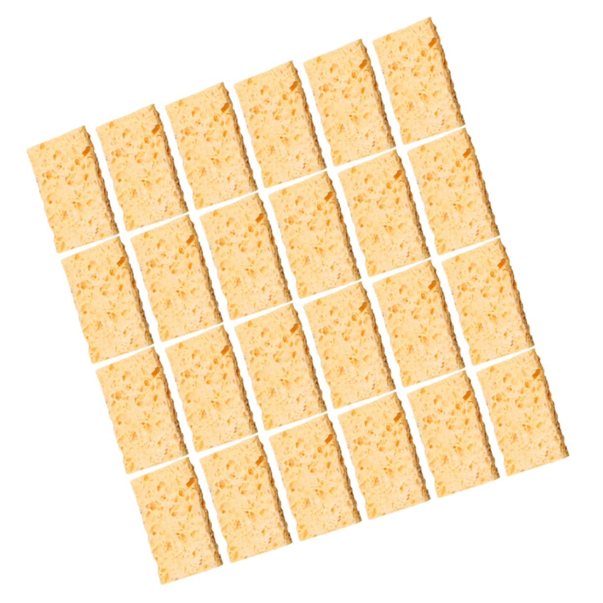 MUCKLILY Ldering Sponges for Soldering Irons 50pcs Solder Tip Cleaner Pads Soldering Iron Cleaning Kit Soldering Iron Tip Cleaning Accessories