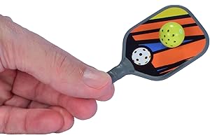 World's Smallest Pickleball Paddles & Pickleballs
