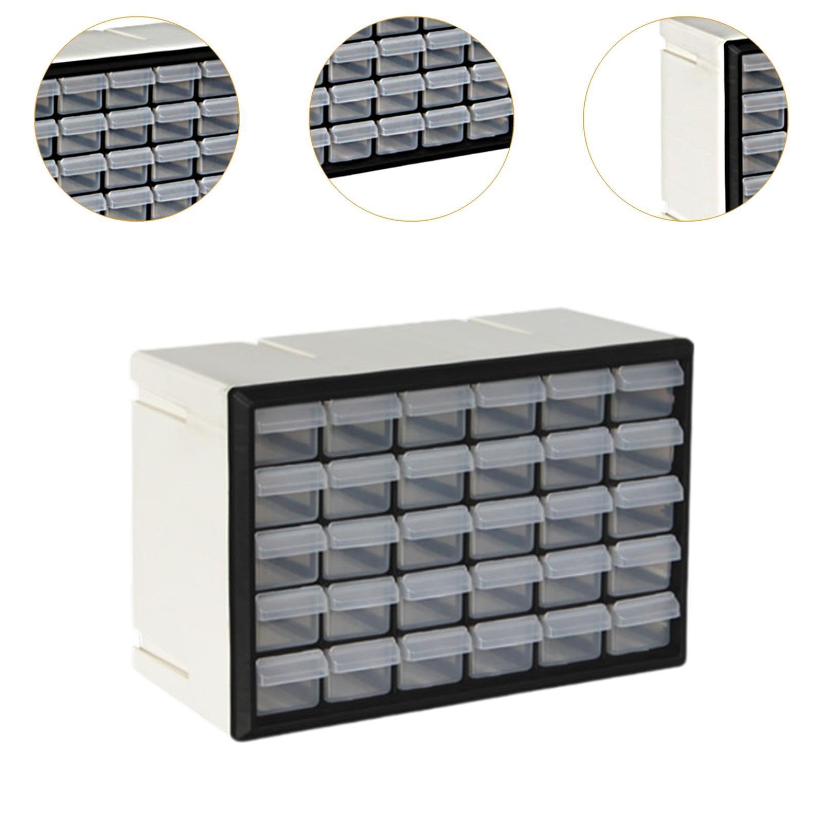 Cajón Organizador para Guardar Objetos Pequeños, Y Tornillos (9 Compartimentos), 30 Cajones