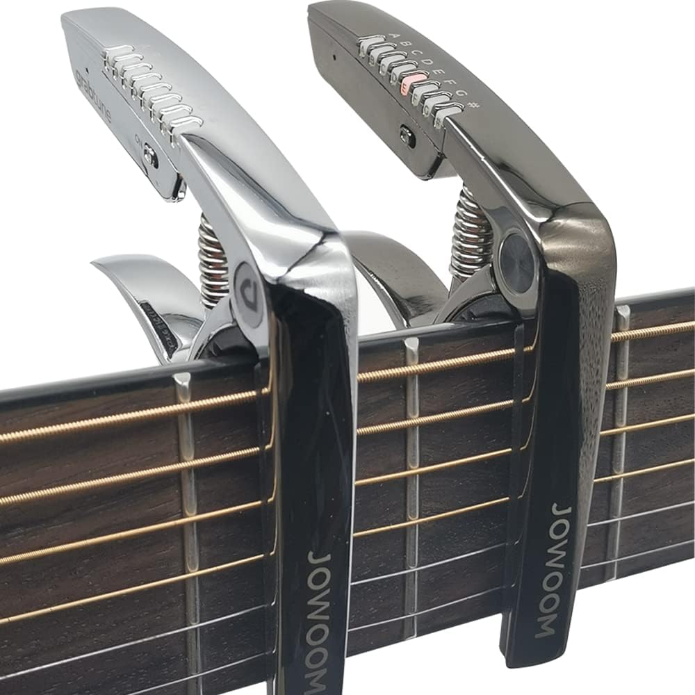 Personality Advanced CapoTuner 2in1 for Acoustic Guitar with USB Rechargeable Battery/LED