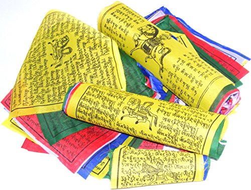 BUDDHA arts&more Gebetsfahnen/Prayer Flags Größe S