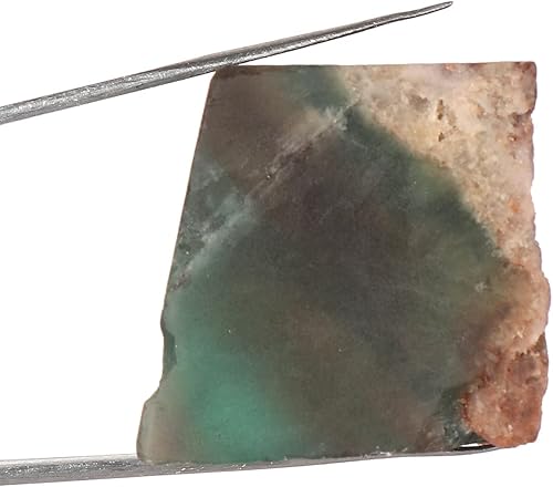 Miniatura 3 de GEMHUB Untreated Natural 131.40 Ct Certified Bi-Color Fluorite Crystal Healing Stone Rough Specimen, Collectible or Tumbling