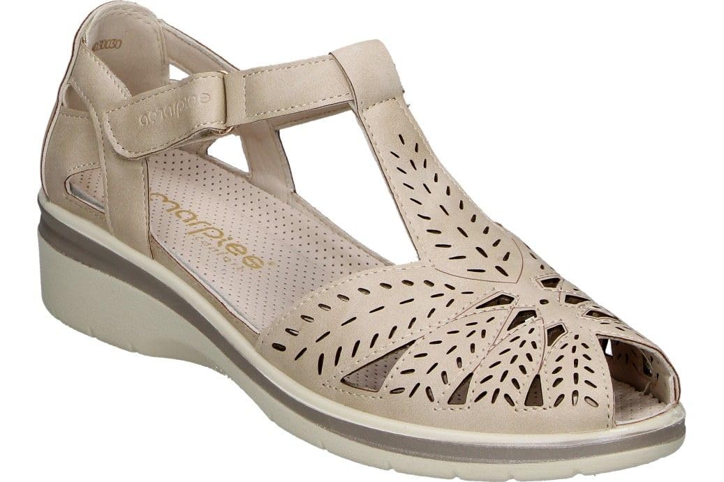 amarpies | Sandalias con Cuña Mujer – Zapato de Cuña– Cuña Baja – Estilo Casual – Versátiles y Combinables – Modelo AMD30030