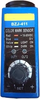 HLFLBAVATW Sensor de Color BZJ-411 Interruptor fotoeléctrico Emite luz Verde NPN
