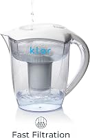 Klar Water 3,5 literes vízszűrő kancsó - Fluorid, ólom és mikroműanyag szűrő - Lúgos pH értékű ivóvíz - BPA-mentes vízszűrő rendszer 5