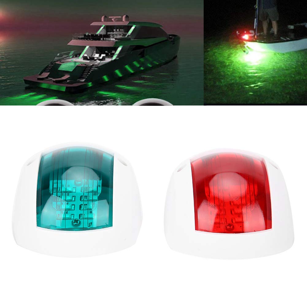 Luci Di Navigazione LED Per Barche - Coppia Verde E Rossa IP66 12V - Foto 9