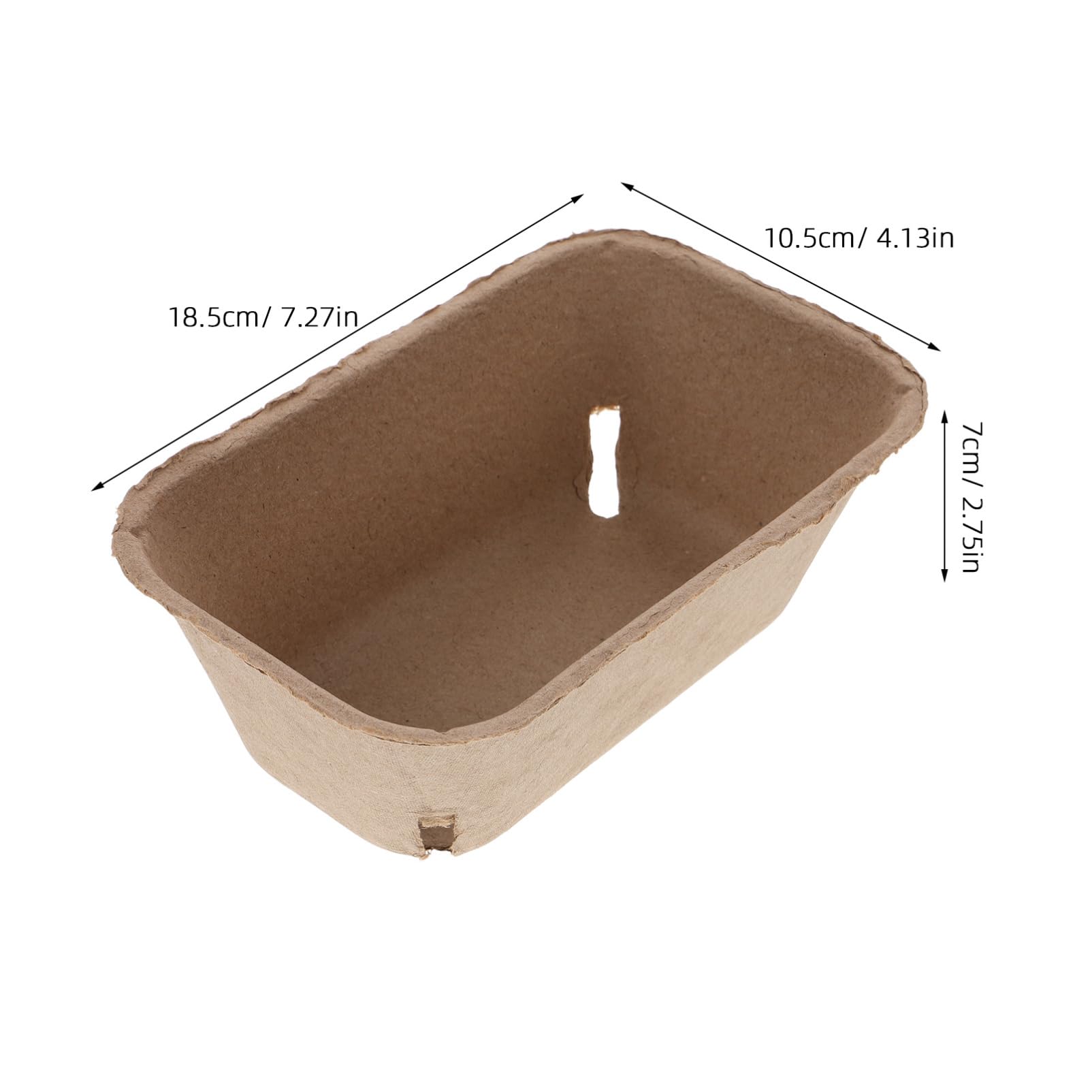 BEBEMOKO 20pcs Fruits Packaging Box Corrugated Paper Berry Basket Vegetable Fruit Tray Fruit Sandwich Container Disposable Cake Containers Storage Accessory