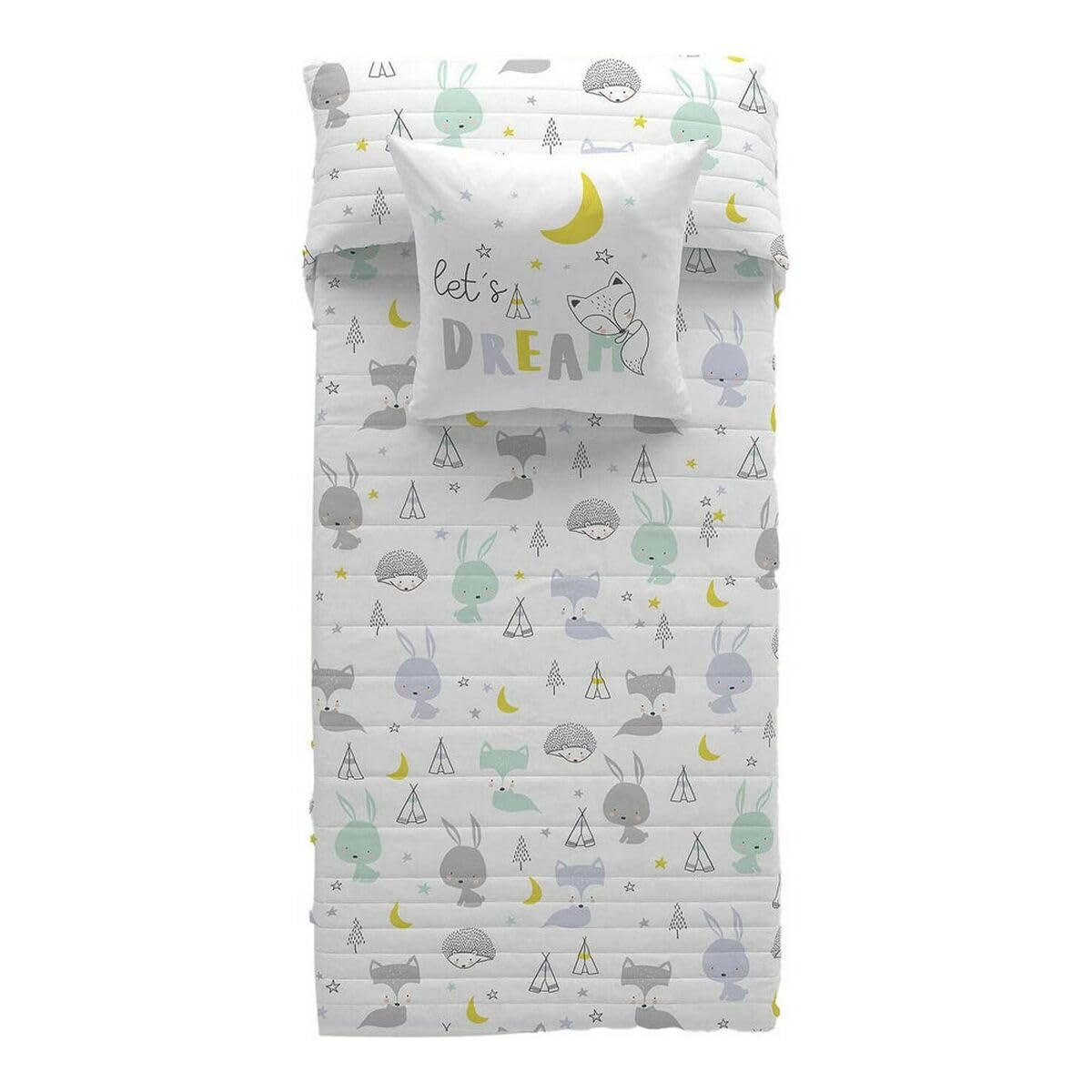 COOL KIDS Colcha bouti Reversible Lets Dream Cama 105