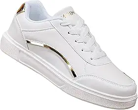 Tenis Feminino Casual Branco Retrô Clássico Original Force