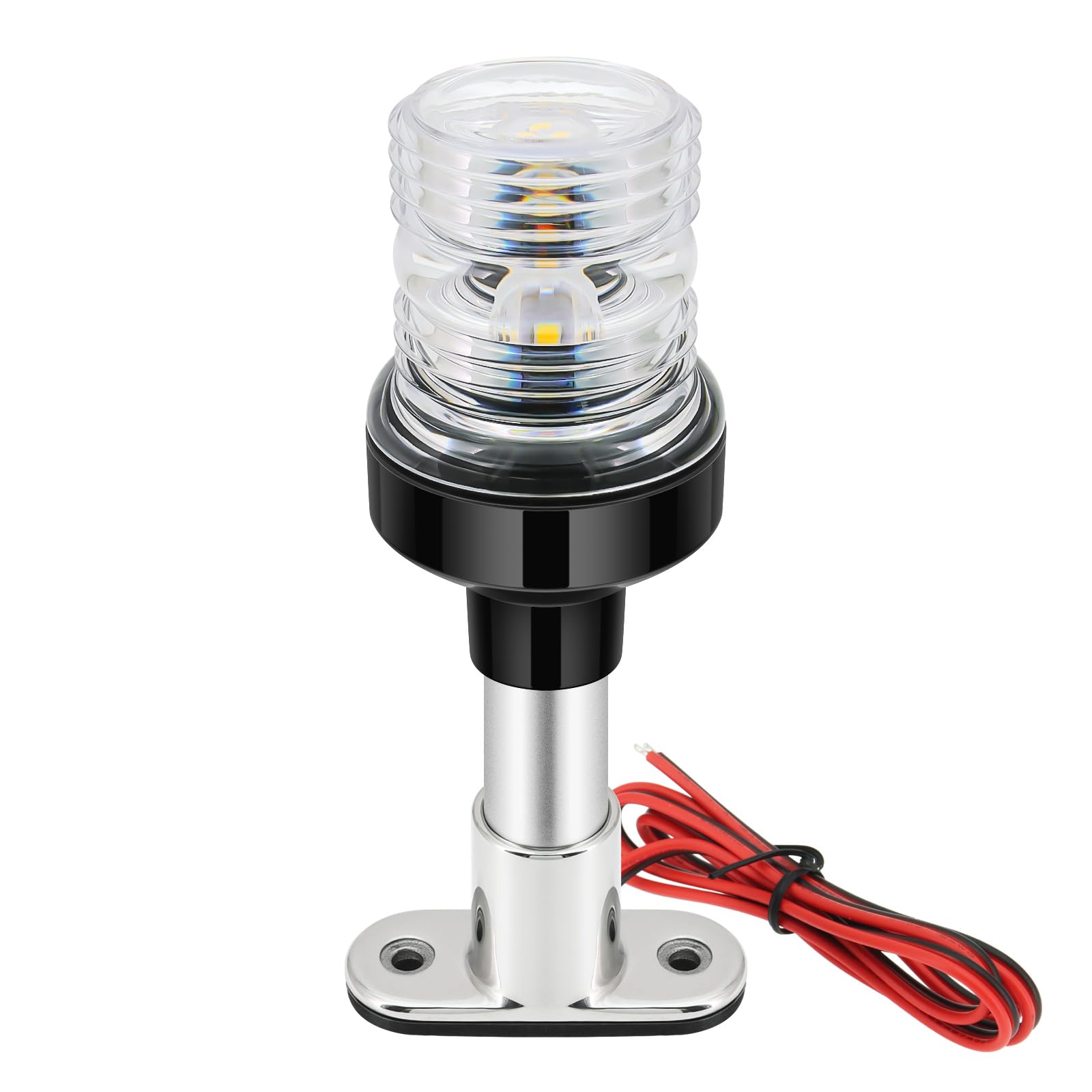 6inch 155mm 12V 24V Segelsignal Licht Boot Navigation Licht Falten 360 Grad LED für Yacht Marine Anker Boot Zubehör