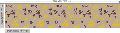 Miniatura 699 de Ambesonne The Yard - Tela de hibisco de flores tropicales en tonos de la vida real, tela decorativa para tapicería, cestas de almacenamiento