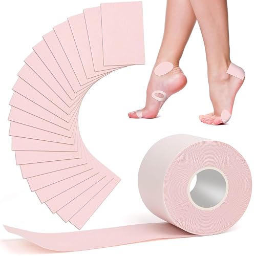 Jupwalz 15Ft Moleskin Roll and 20 Sheets (Pink)
