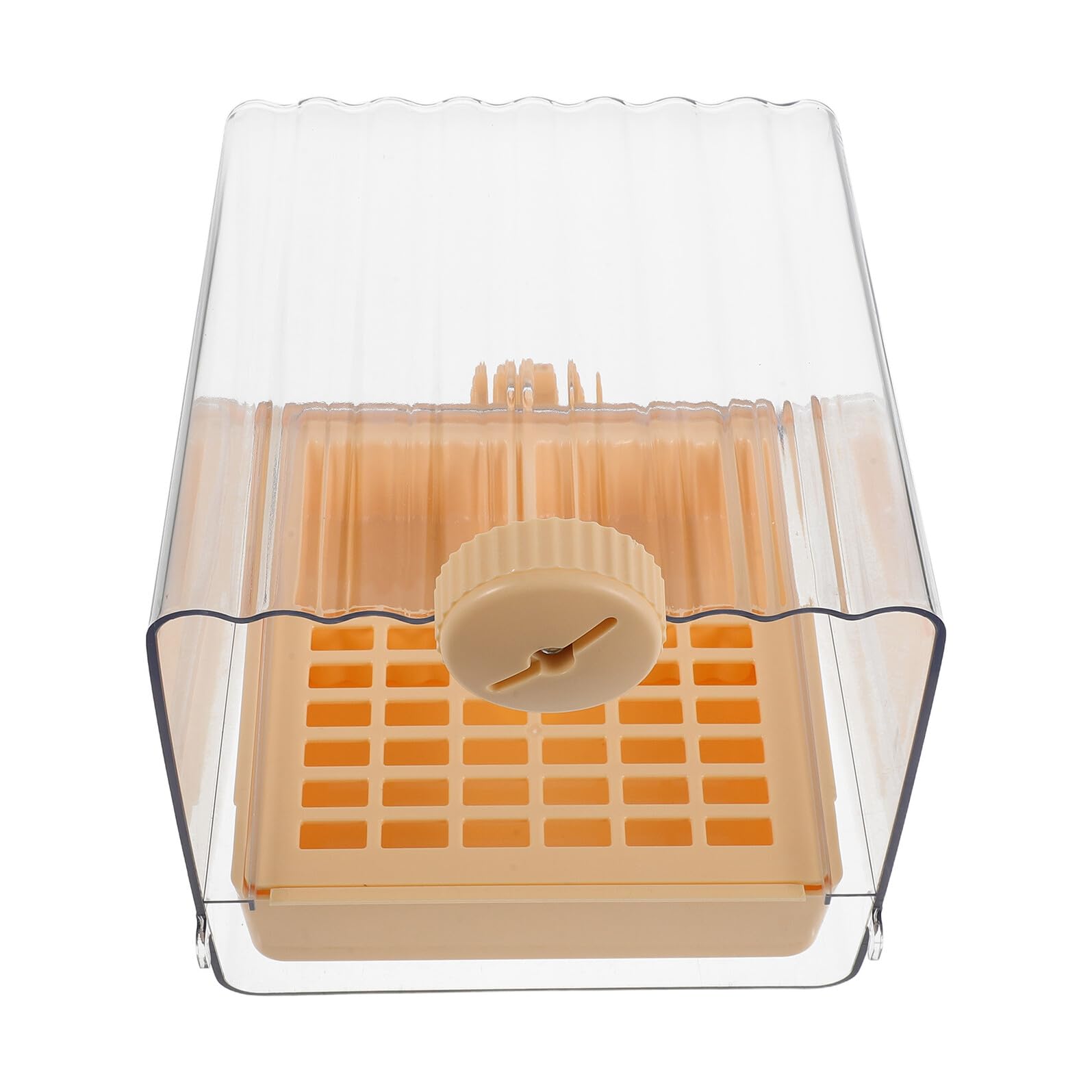 YARNOW Vasca da Bagno Sospesa per Uccelli Ciotola Integrata Plastica Resistente Antispruzzo Accessorio Multiuso per Pappagalli Calopsitte e Parrocchetti Facile da Pulire per Gabbia