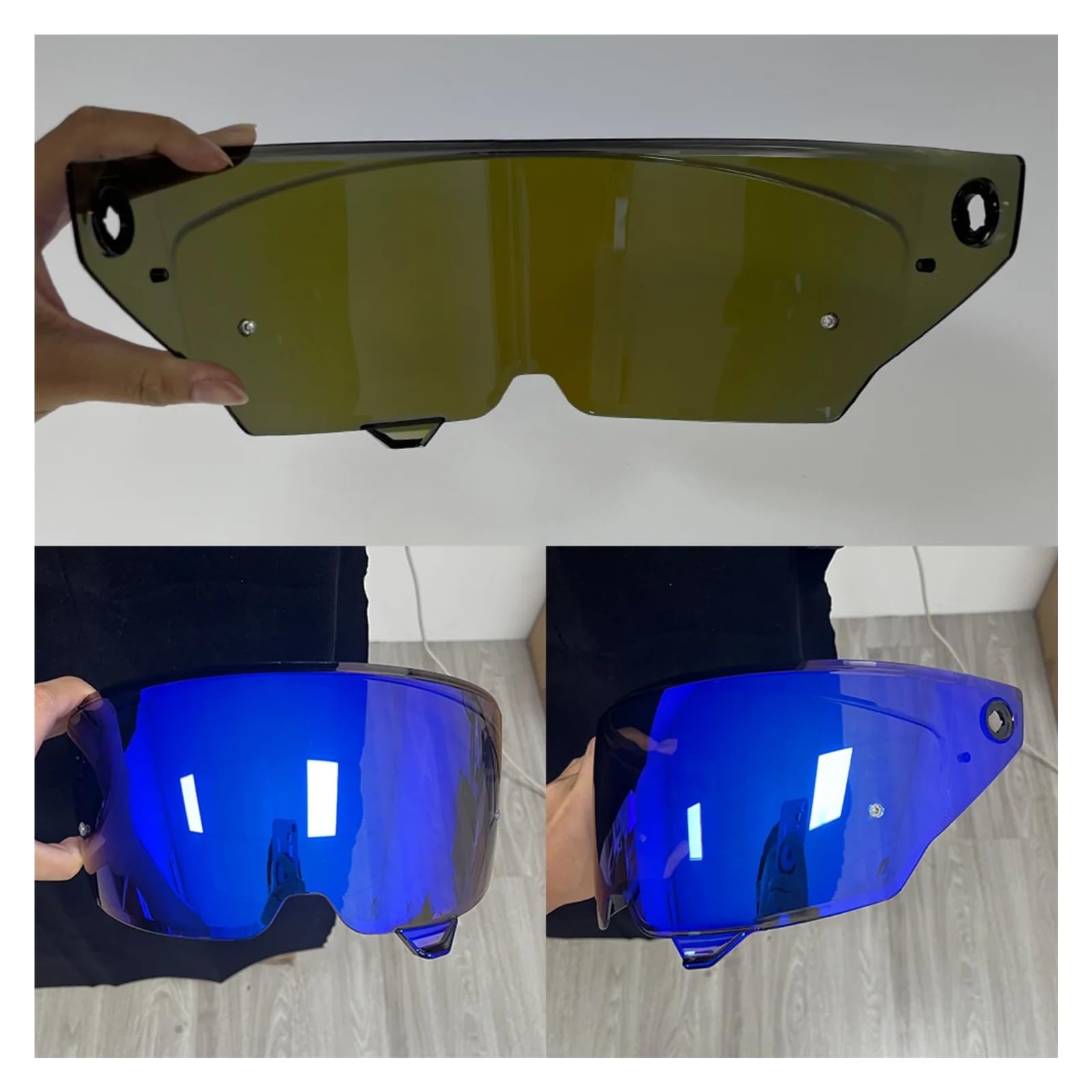 Visor For ILM MF509 Shield Helmet Lens,colorato