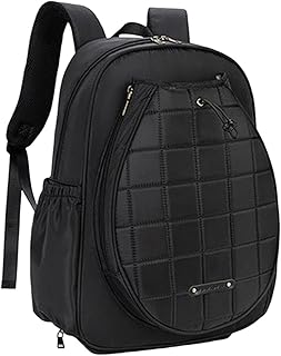 Mochilas de tenis, mochila de bádminton, bolsa de raqueta de tenis ajustable | funda protectora para raqueta de tenis de gran capacidad, mochila de tenis para adultos y