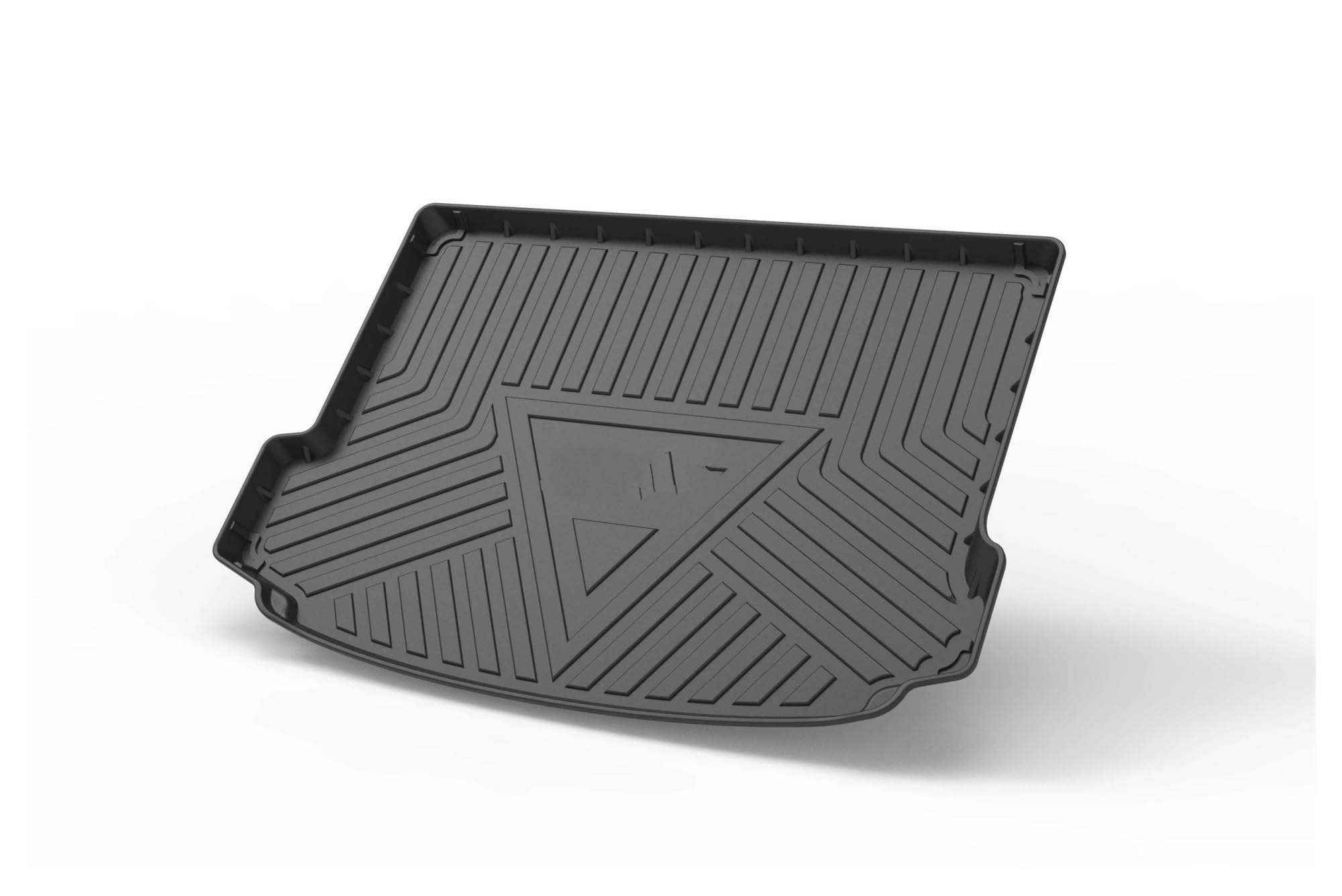 Auto-Kofferraum-Matten Für Land Für Rover Für EVOQUE 2019-2023 Gummi Matte Für Stamm TPE Auto Lagerung Box Pad wasserdichte Hinten