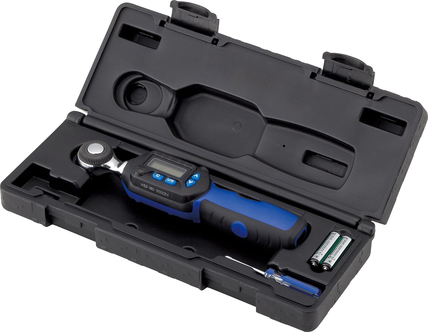 藤原産業 60Nm 差込角9.5mm デジタルトルクレンチ 検査成績表付・ケース付 SDT3-060 ブラック×ブルー Amazon | デジタルトルクレンチ 差込角 9.5mm 3~60N・m SDT3-060 | ト