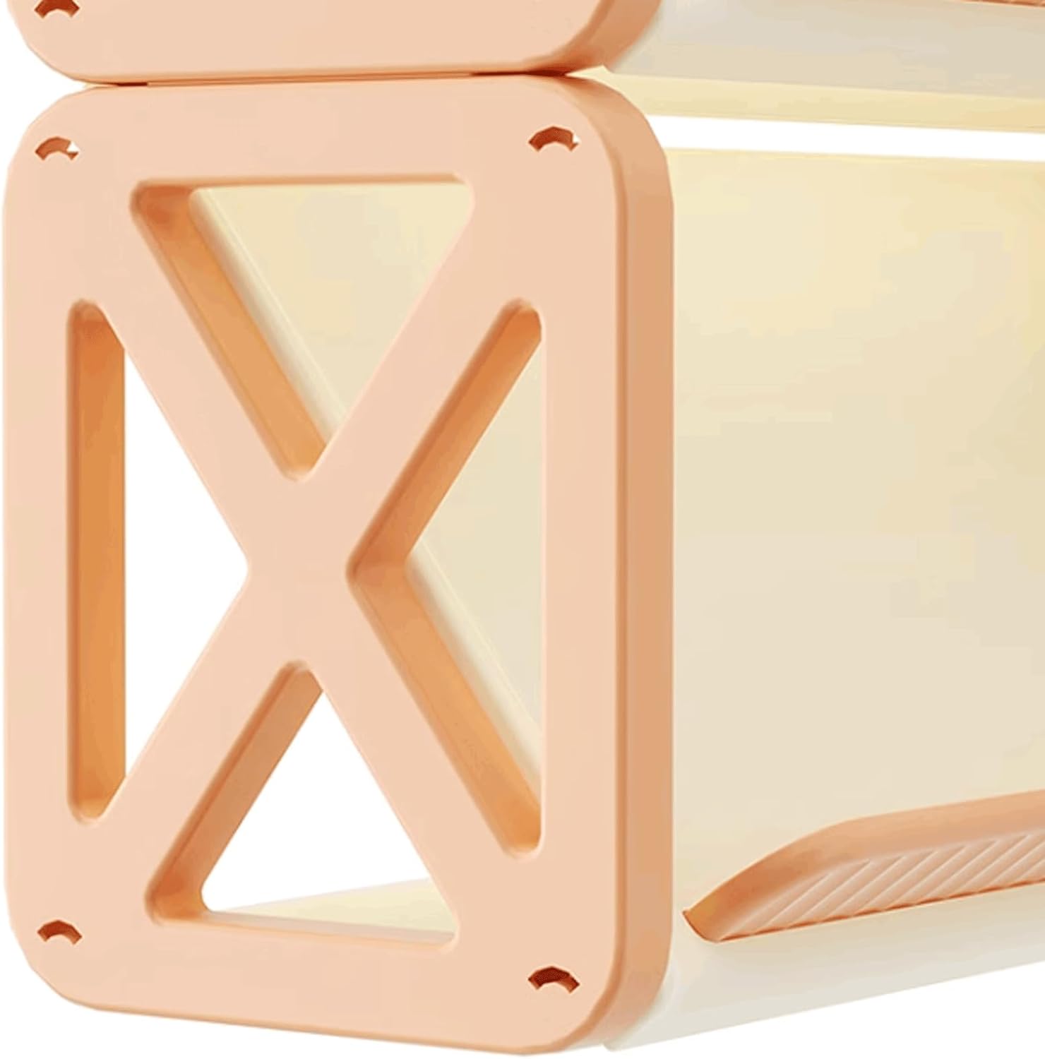 Multipurpose Plastic Shoe Rack Removable Shoe Shelf Versatile Shoe Stand Narrow Shoe Holder Floor Standing Shoe Storage Organizer Space Saving