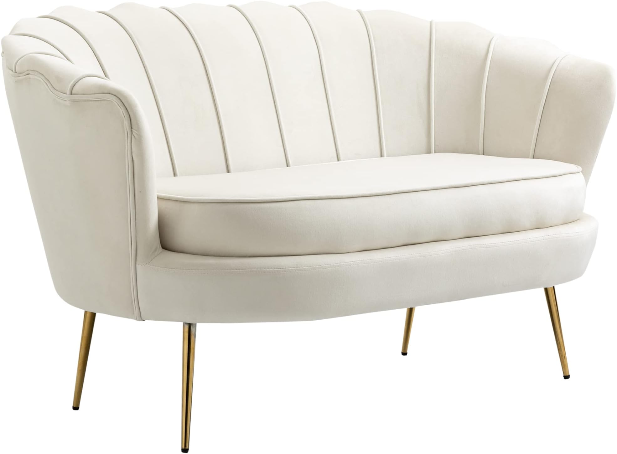 HOMCOM 2 Seater Sofa Modern Velvet Loveseat Sofa Fabric Small Couch homcom-2-seater-sofa-modern-velvet-loveseat-sofa-fabric-small-couch