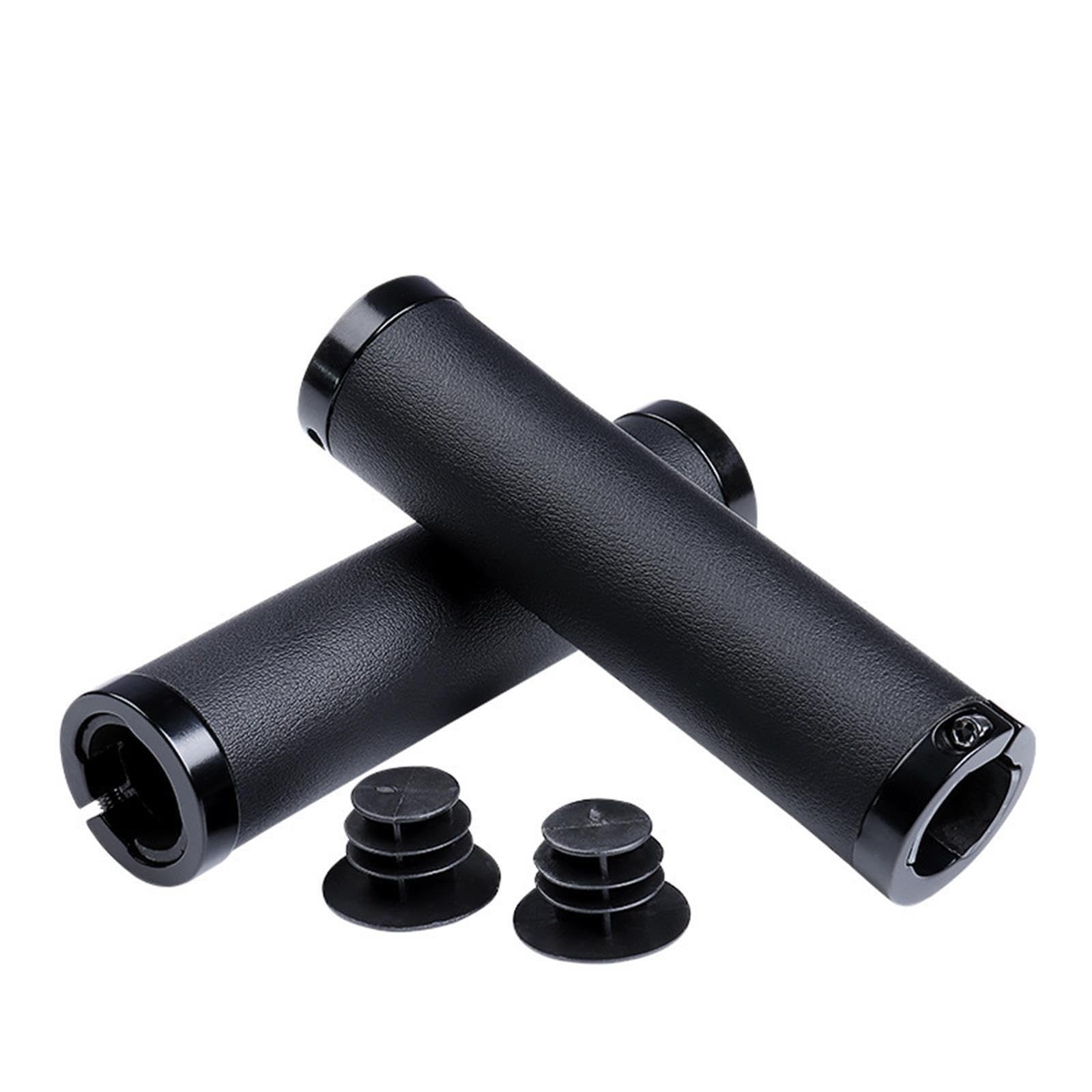Manopole-bici-Pelle-PU Manopole for manubrio da bicicletta 130 mm
