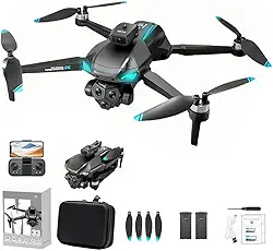 M33 Max Drone Profissional 4K com Câmera HD, Dobrável, 5G WiFi, Sistema de Evitar Obstáculos 360° - Bateria de Longa Duração, Ideal para Filmagens Aéreas