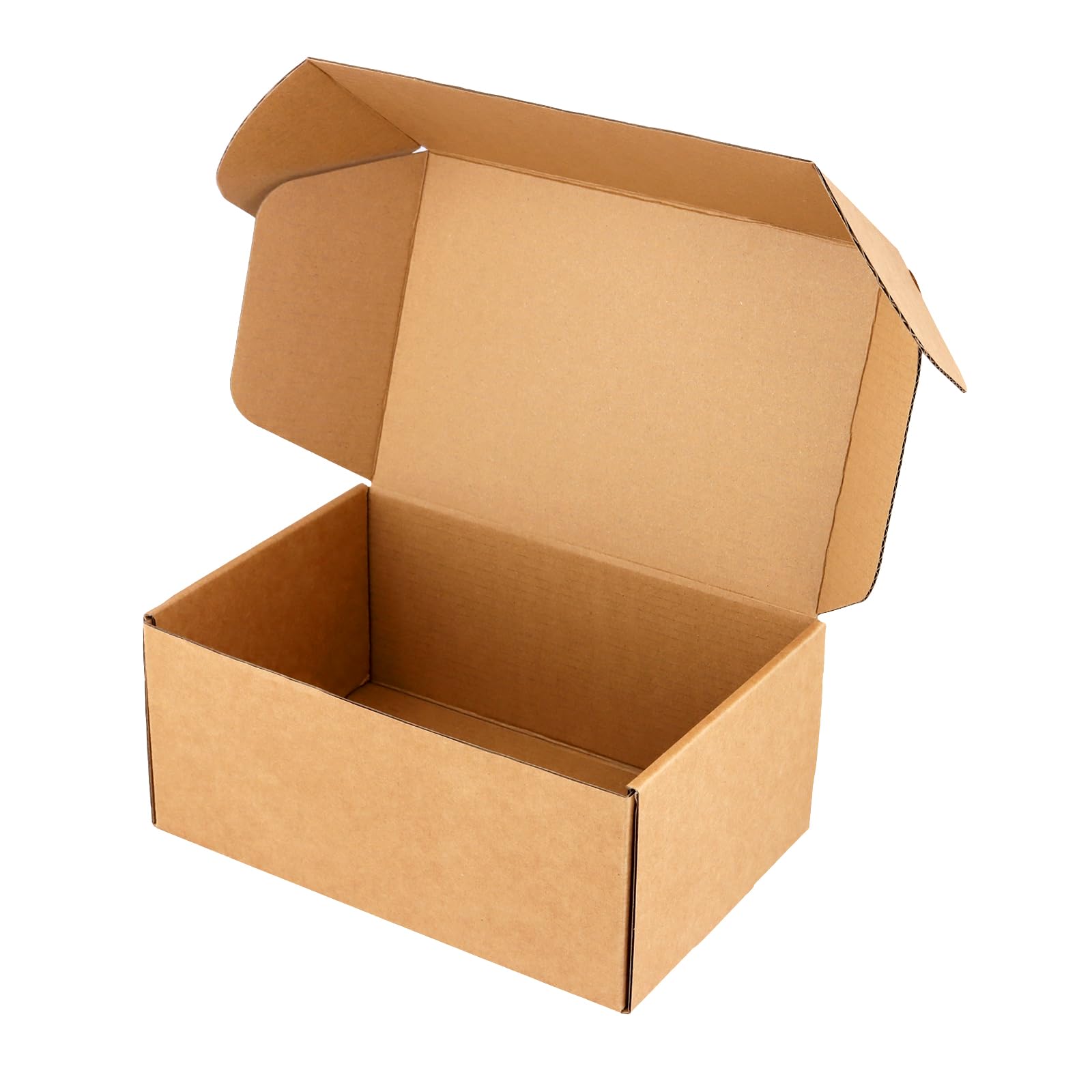 Lot de 30 boîtes postales d'expédition en carton ondulé, 23 x 15 x 10 cm, robuste pour emballage