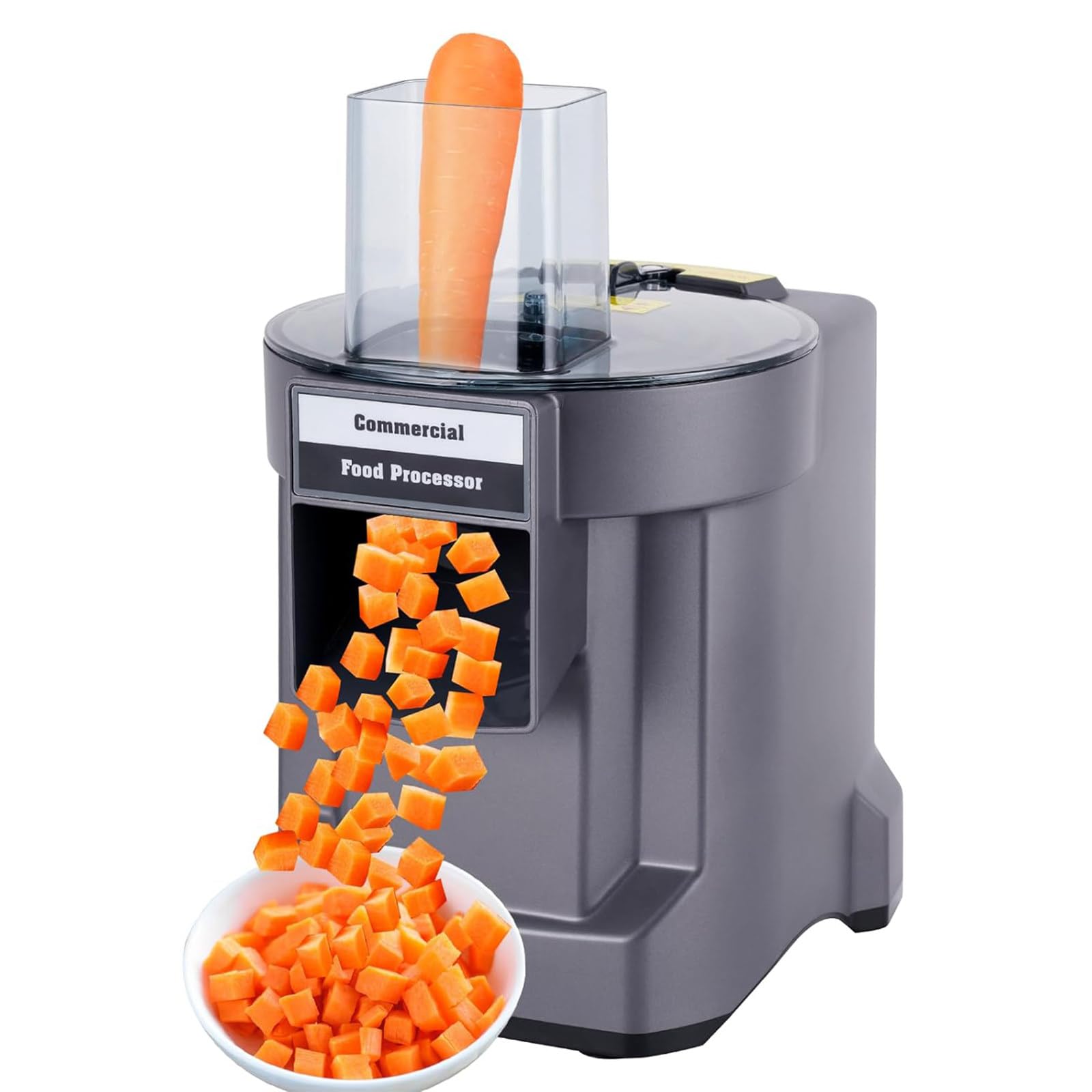 Dicer Chopper, Vegetable Slicer and Shredder, Electric Food Processor for Potato and Carrot, Commercial Kitchen Appliance