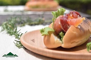 テーブル・チェア・ハンモック natureweapon Reversible mix wood plate Amazon.co.jp: FORESTABLE フォレスタブル プレートディッシュ