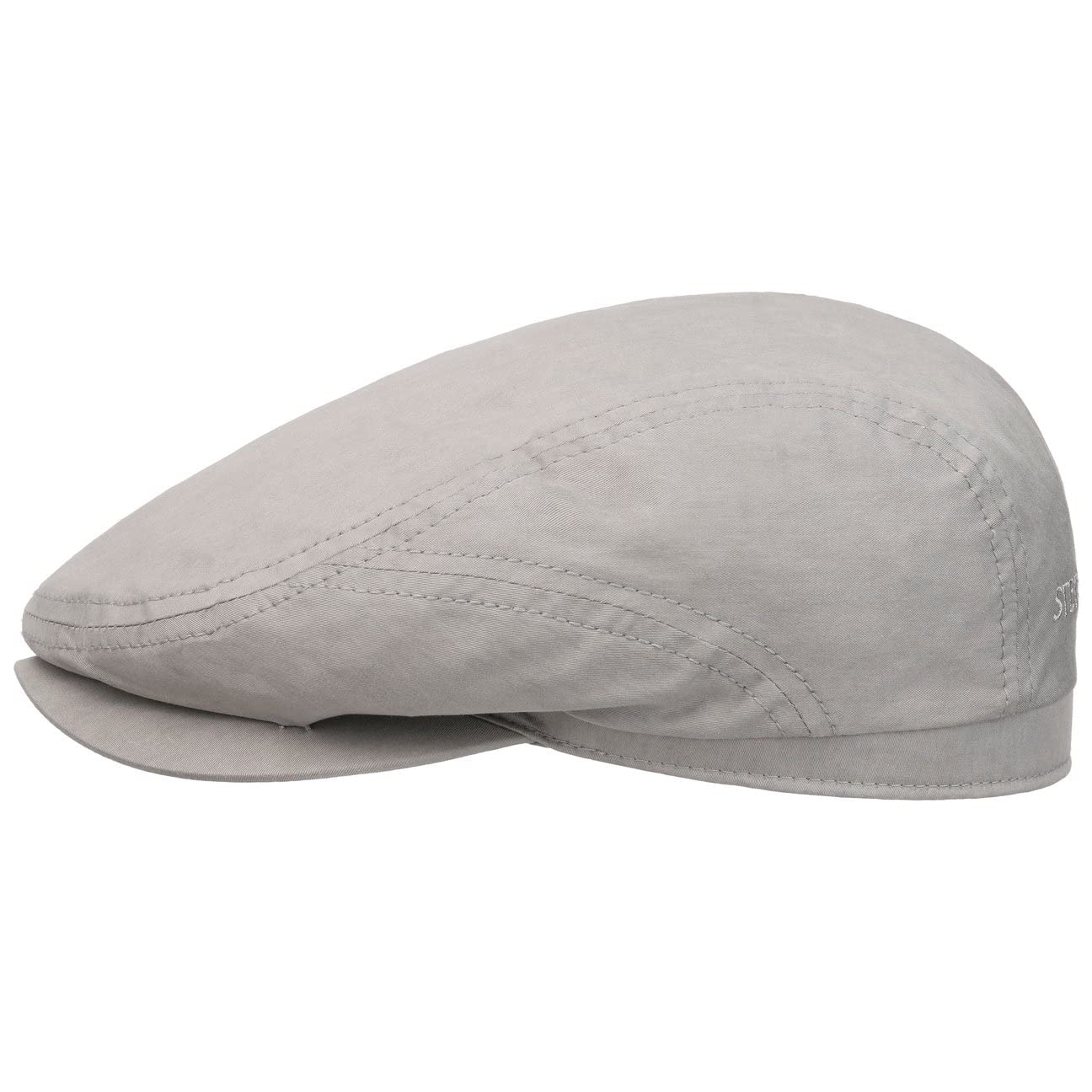 Stetson Sustainable Driver Flatcap Einfarbige Schiebermütze Bio-Baumwolle Nachhaltig Made in The EU Herren Frühjahr bis Winter