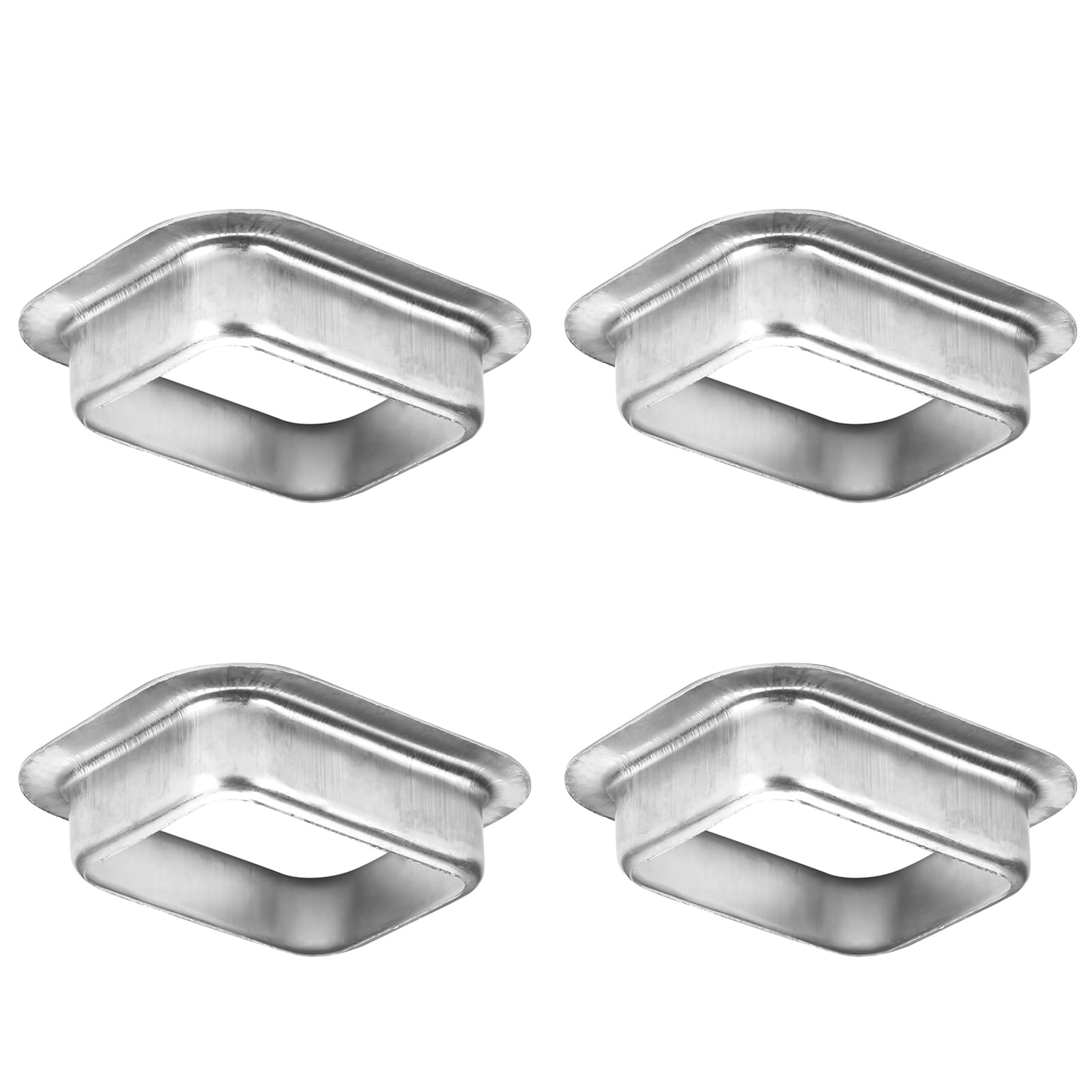 VYH 3" x 4" Rain Gutter Downspout Drop Outlet Aluminum K Style (4 Pack)