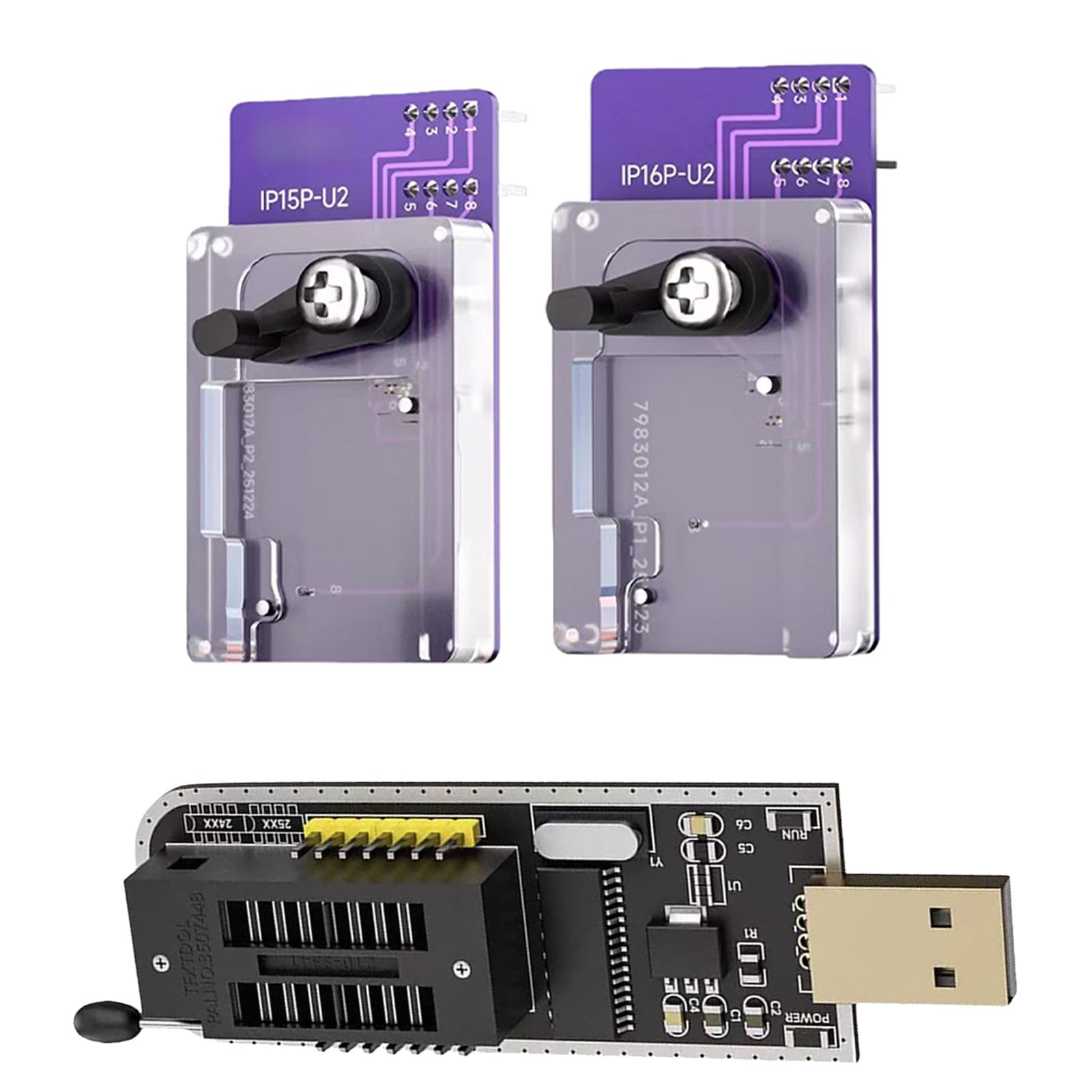 XZZ High Efficiency Chip Programmer Charging IC Chip Reading Writing Encoding for 15Pro 16Pro Phone Maintenance Encoding