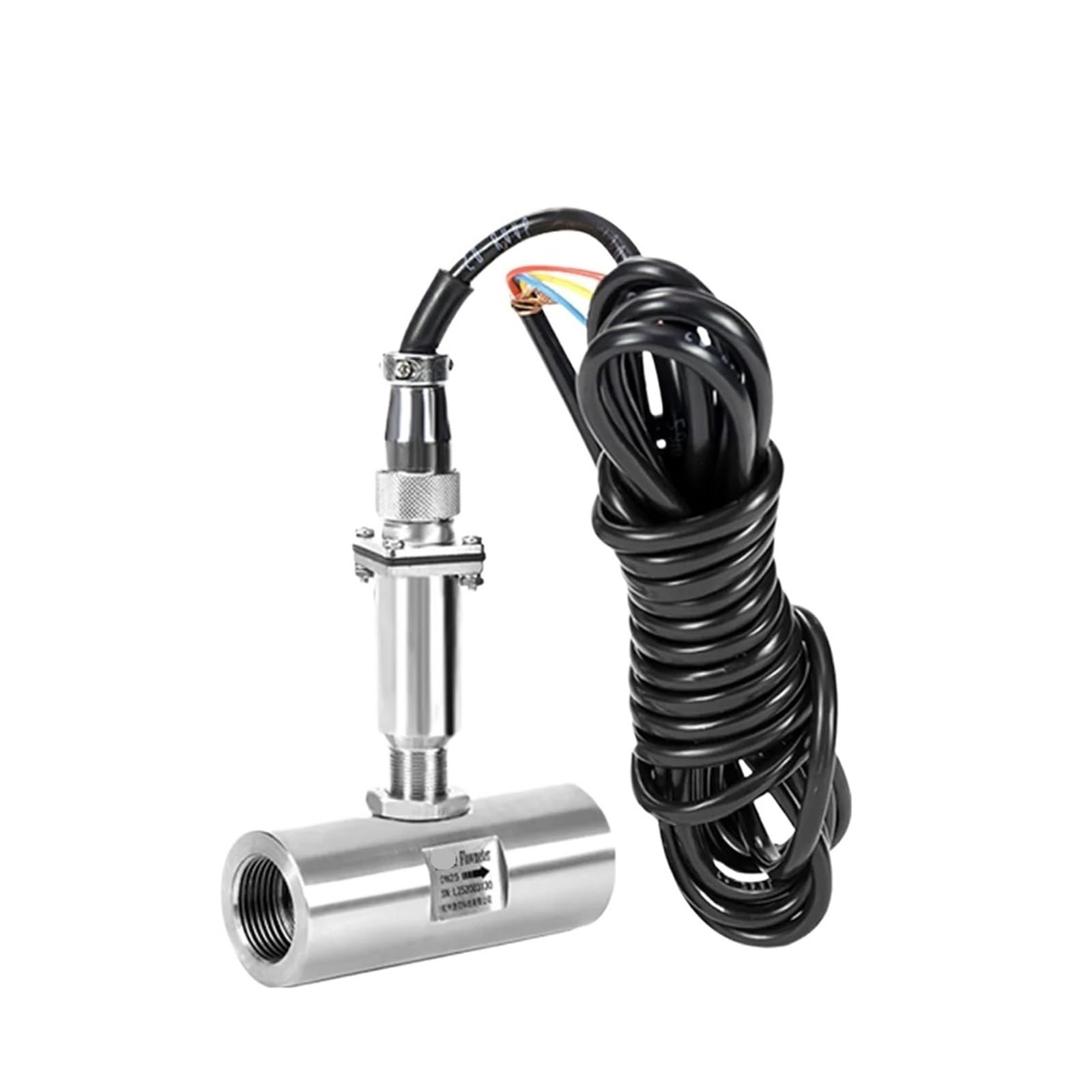 Medidor de Flujo de Fluido Sensor de caudalímetro Acero Inoxidable 304(DN25 Pulse)