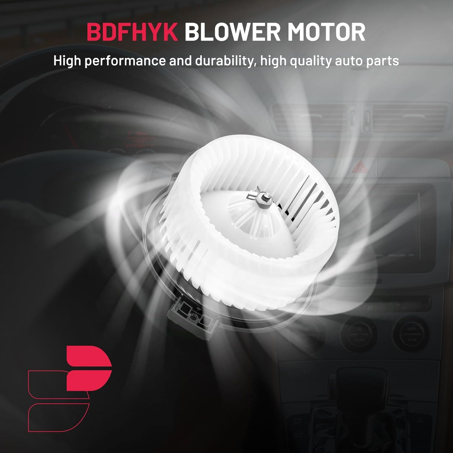 BDFHYK AC Heater Blower Motor Fan 75880 Compatible with Discovery ES300 ES330 LS400 LX470 RX330 RX400h SC300 SC400 4Runner Land Cruiser Celica,HVAC Blower Motor Assembly 655-2694 6552694 8710524020