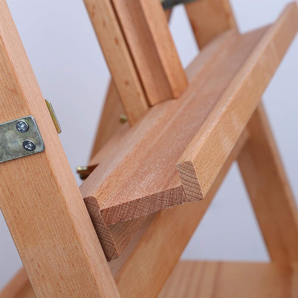 Staffelei Tischstaffelei 1,75M Buche Höhenverstellbare Staffelei Mit Schublade Buche Massivholz Skizzenstaffelei Tischstaffelei Skizzenstaffelei,